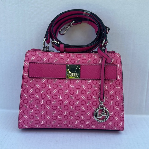 New GUESS Pink Crossbody Bag - Picture 2 of 11